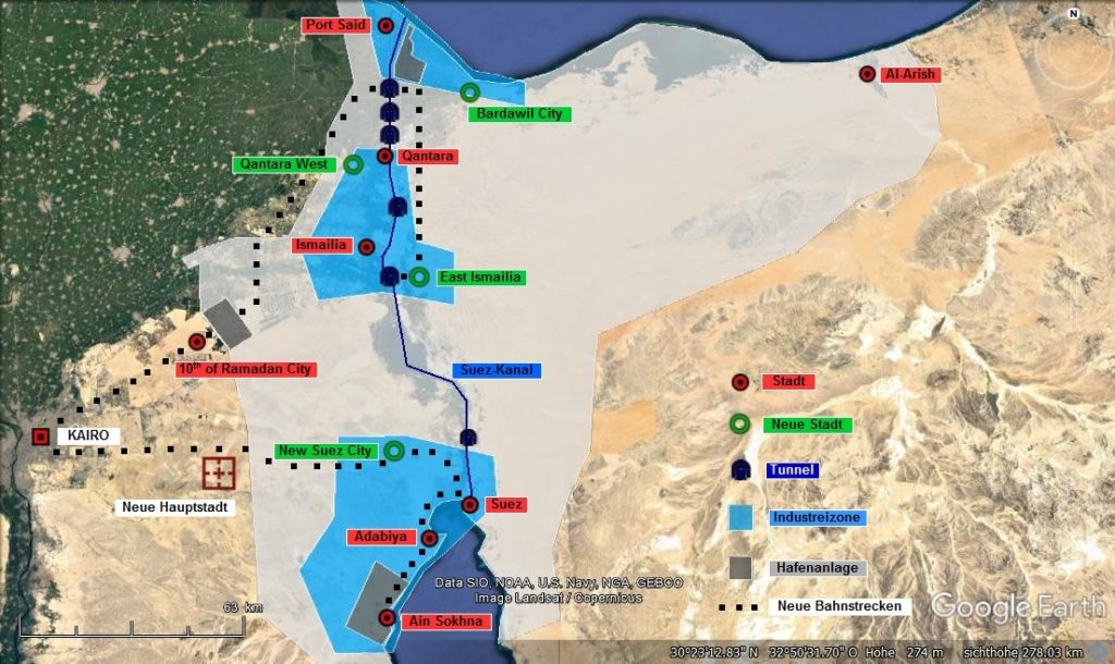 Suez-Kanal [3]: SONDERWIRTSCHAFTSZONE | Karl Krzeminski